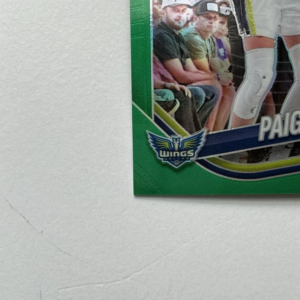 2025 Prizm WNBA - Paige Bueckers Green Prizm RC #5 Dallas Wings